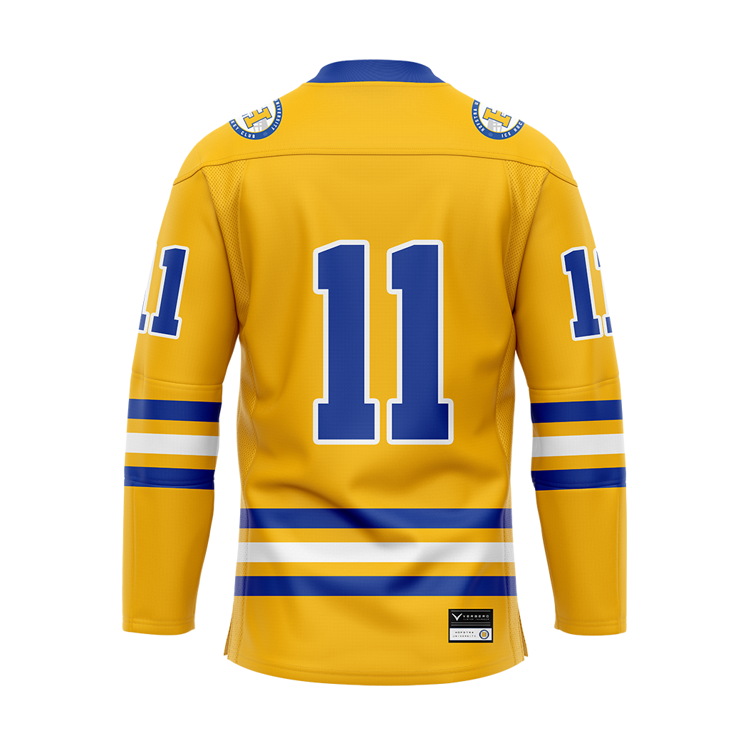 Hofstra Yellow Custom Replica Sublimated Jersey