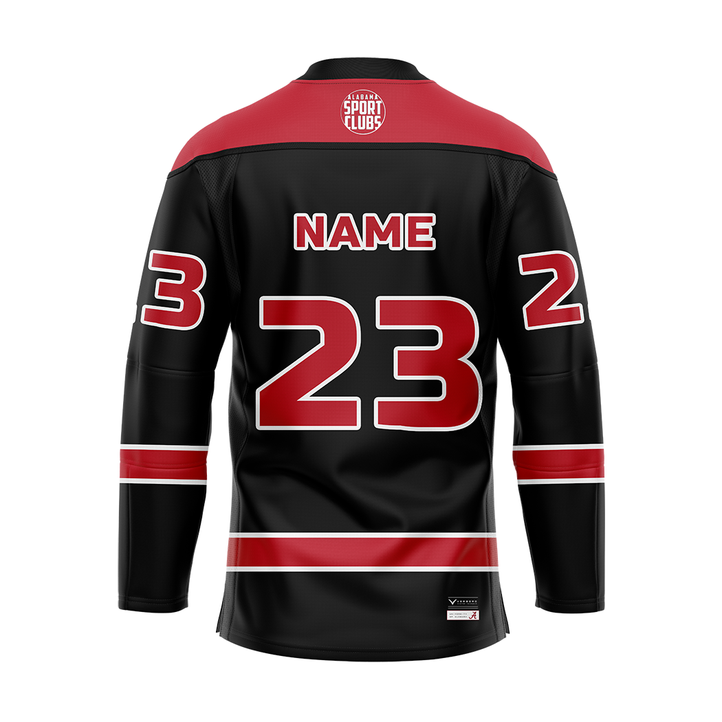 Custom Alabama Dark Sublimated Authentic Jersey