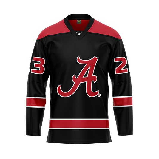 Custom Alabama Dark Sublimated Authentic Jersey