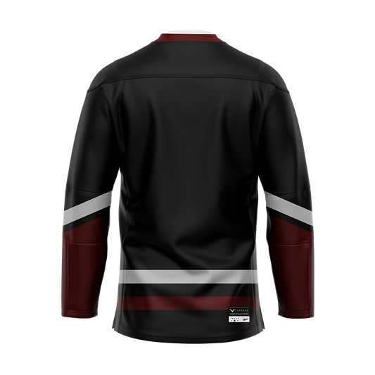 Texas A&M Black Alternate Sublimated With Twill Jersey