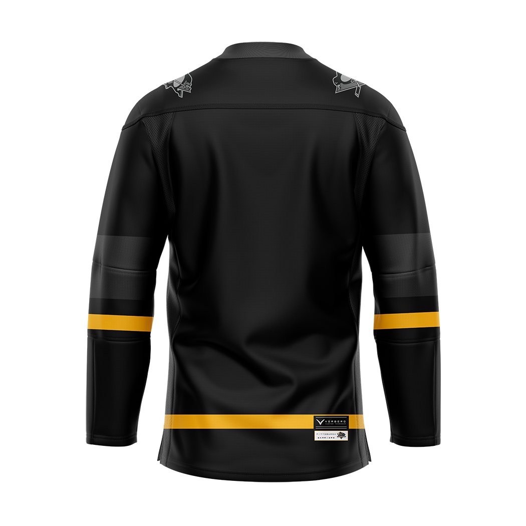 Pittsburgh Warriors Sublimated Jersey Black