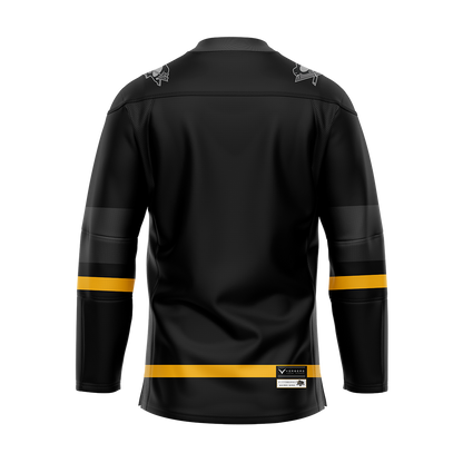 Pittsburgh Warriors Sublimated Jersey Black