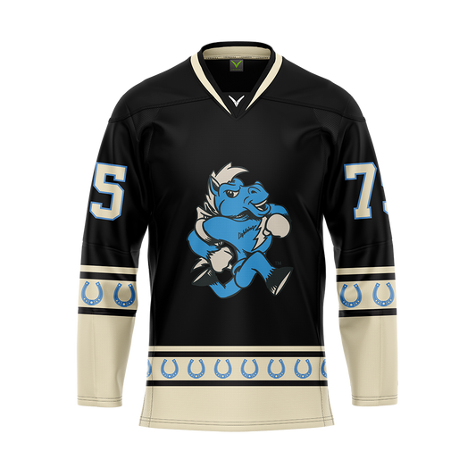 MTSU Black Custom Sublimated Authentic Replica Jersey