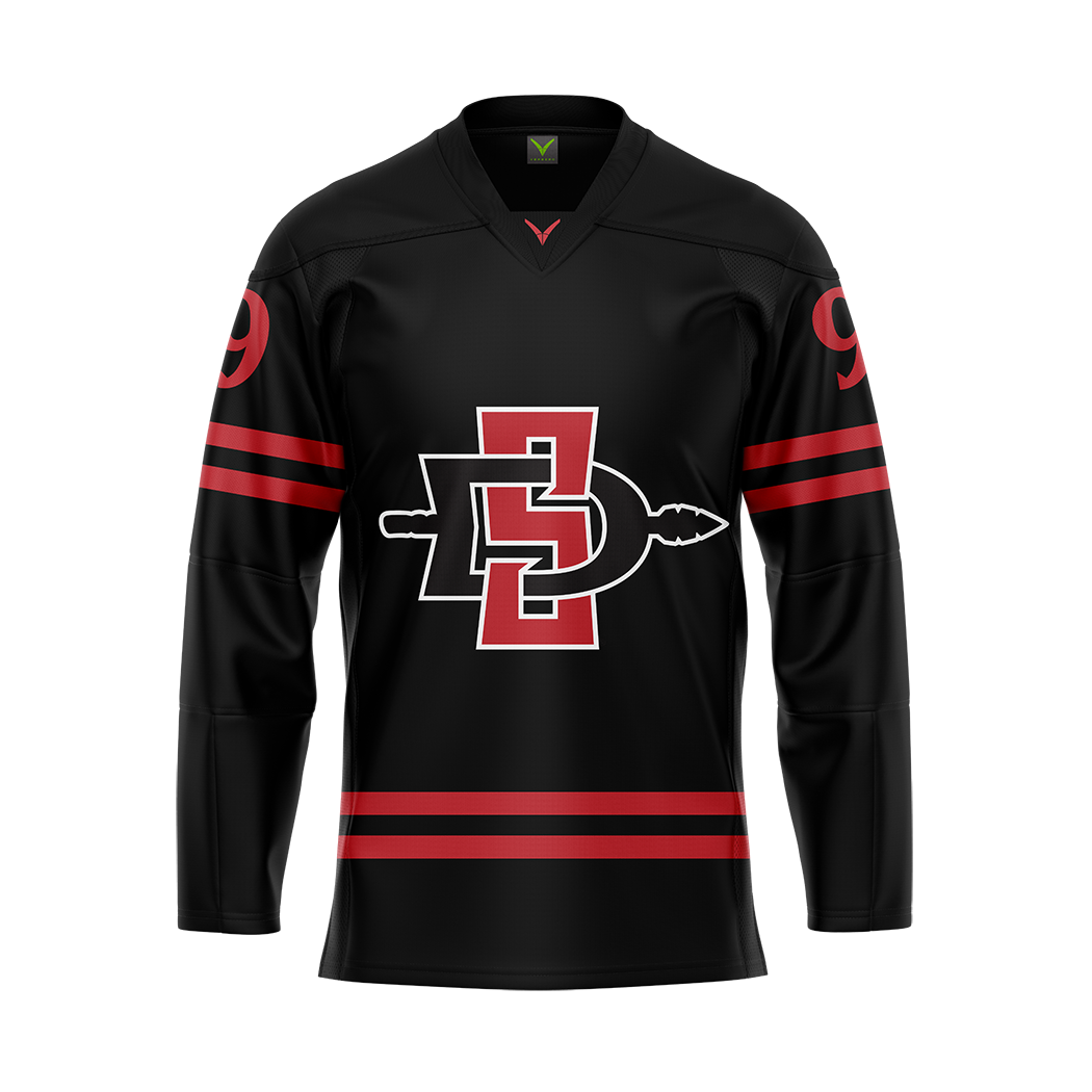 SDSU Dark Sublimated Replica Jersey Customized