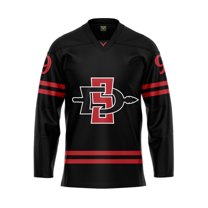 SDSU Dark Sublimated Replica Jersey Customized