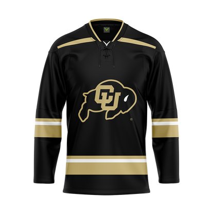 Colorado Boulder Women's Black Replica Jersey