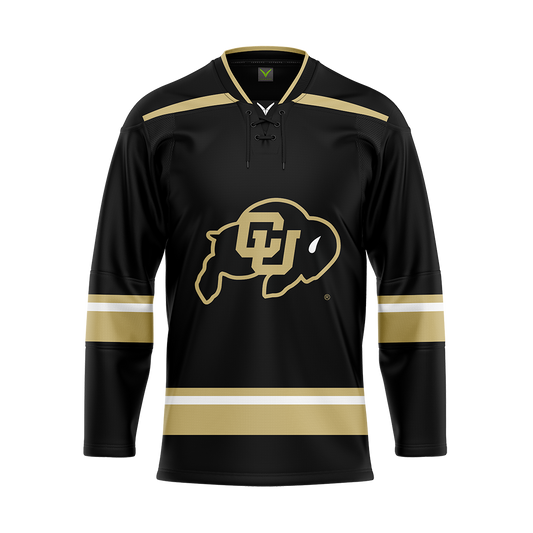 Colorado Boulder Women's Black Replica Jersey