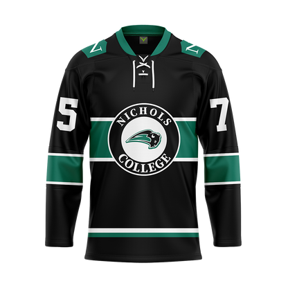 Nichols College Dark Custom Replica Sublimated Jersey