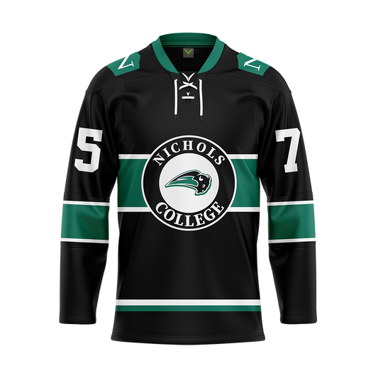 Nichols College Dark Custom Replica Sublimated Jersey