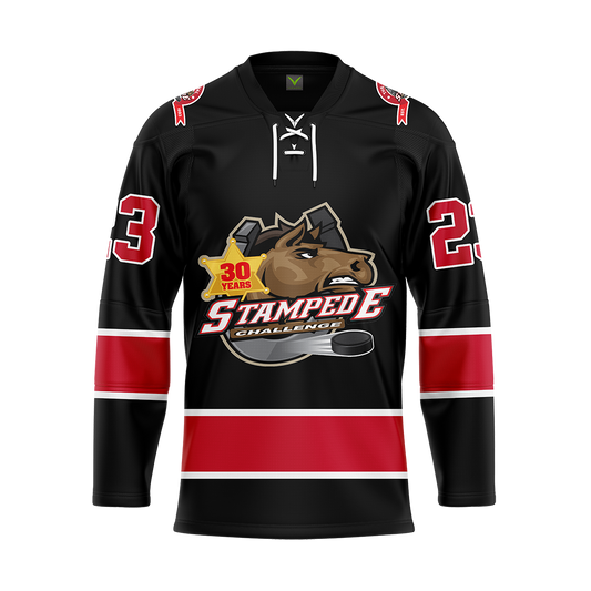 Stampede Authentic Sublimated With Twill Replica Jersey