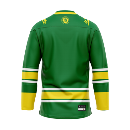 Oregon Green Authentic Sublimated With Twill Jersey