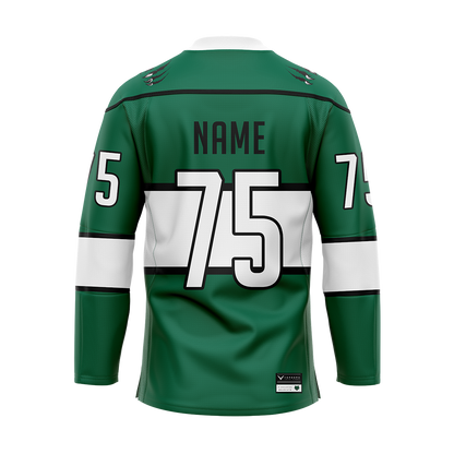 Custom Binghamton Green Replica Sublimated Jersey