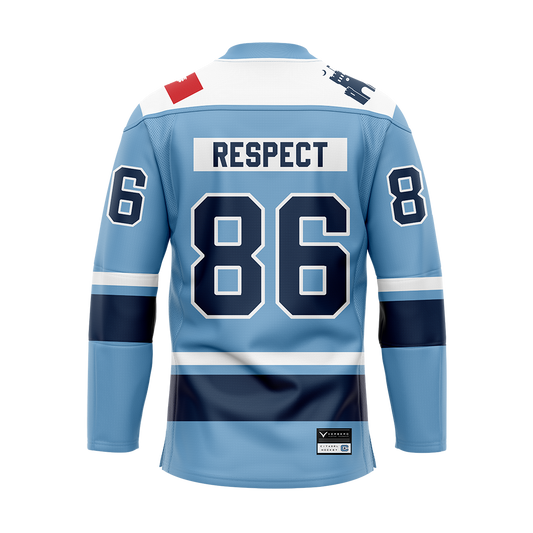 Citadel Blue Custom Replica Sublimated Jersey