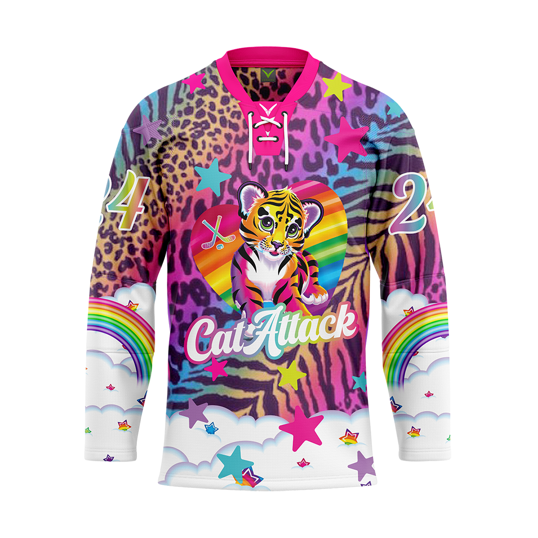 DMV Cat Attack Sublimated Jersey Customized