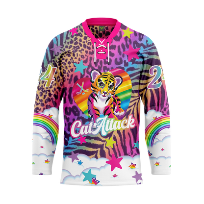 DMV Cat Attack Sublimated Jersey Customized
