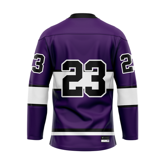 TCU Purple Custom Replica Sublimated Jersey