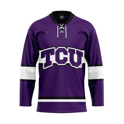 TCU Purple Replica Sublimated Jersey