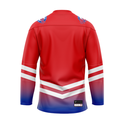 Florida Southern Hockey Red Replica Sublimated Jersey