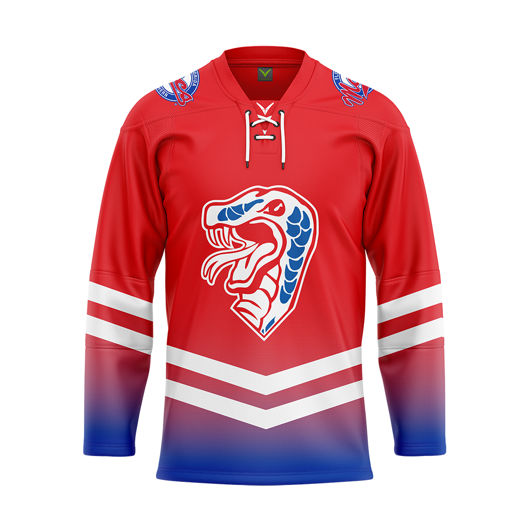 Florida Southern Hockey Red Replica Sublimated Jersey