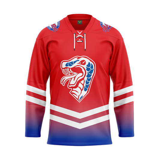 Florida Southern Hockey Red Replica Sublimated Jersey