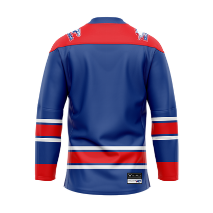 American University Dark Sublimated With Twill Authentic Jersey