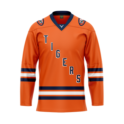 Auburn Orange Authentic Sublimated With Twill Replica Jersey