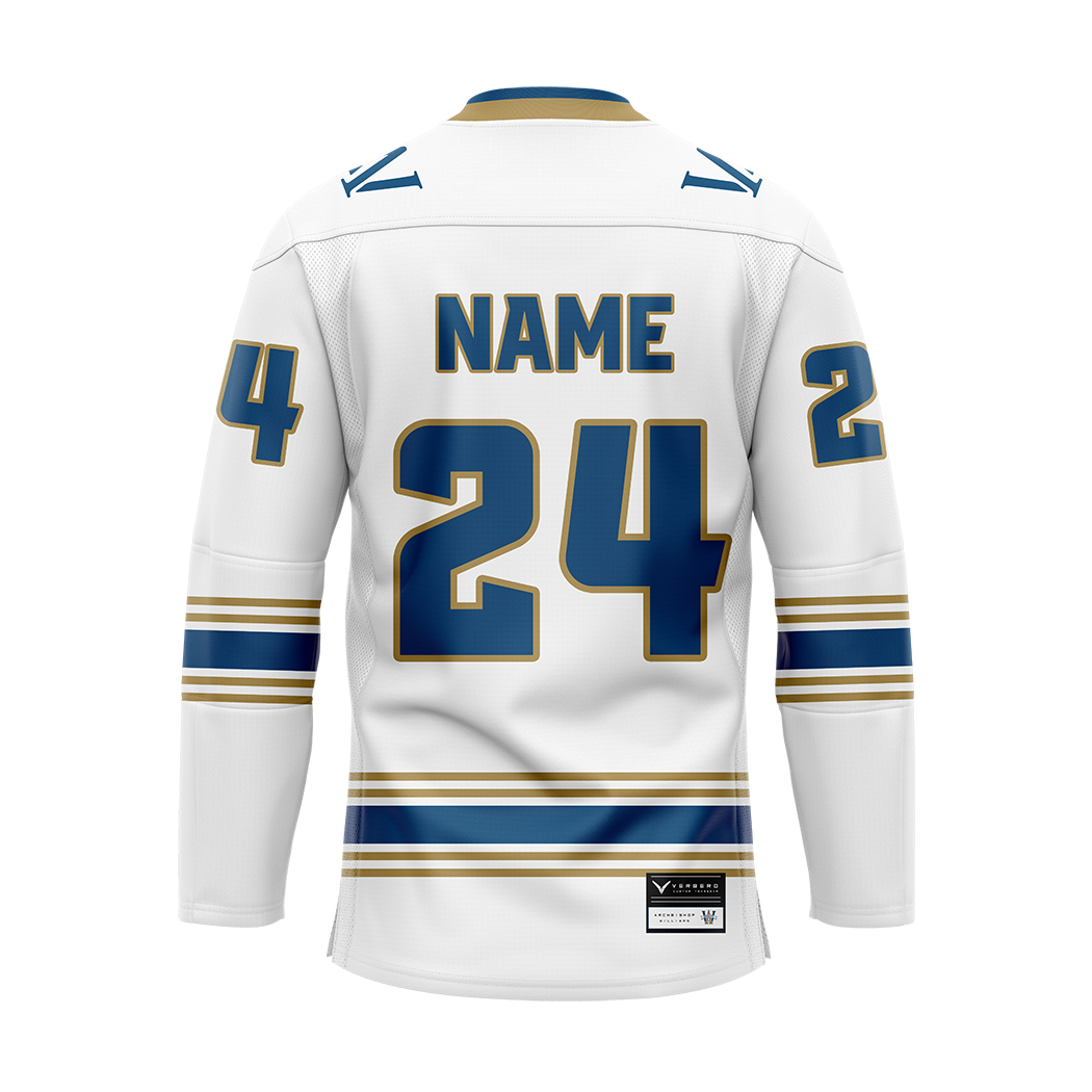 Arch Bishop White Custom Sublimated Jersey