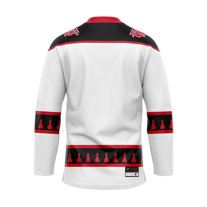 University of Tampa White Womens Hockey Authentic Sublimated Jersey