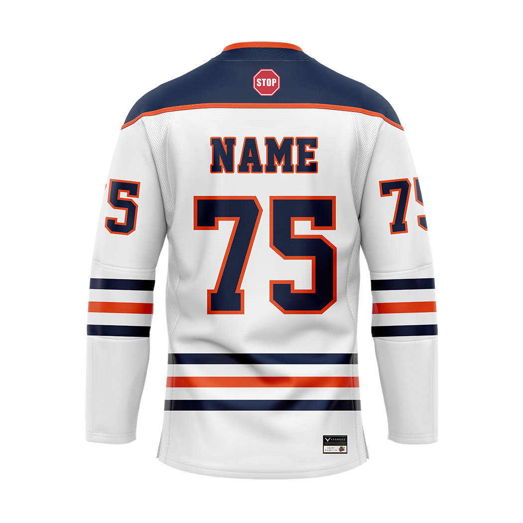 Daytona White Sublimated Jersey