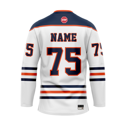 Daytona White Sublimated Jersey