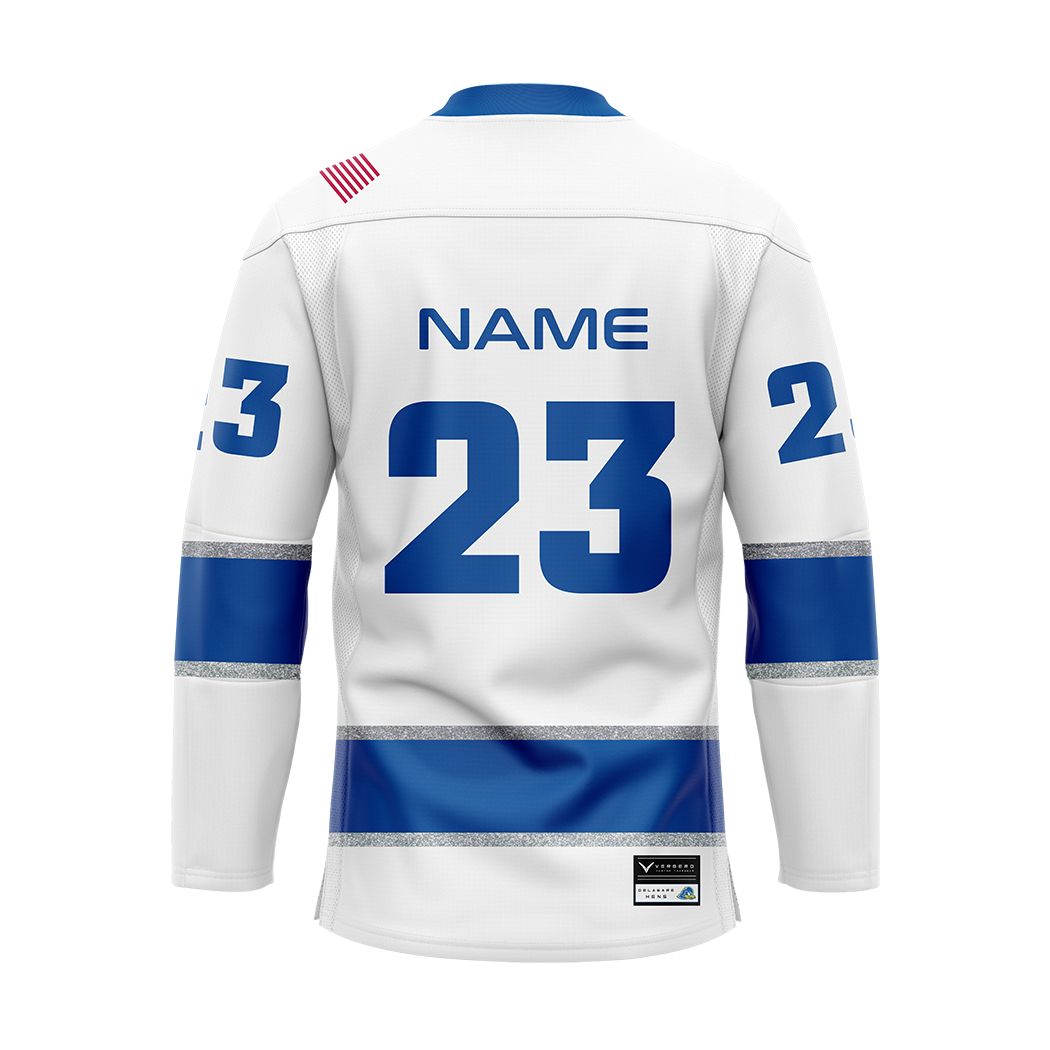 Delaware Hockey Custom Sublimated Replica Jersey