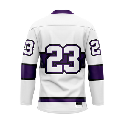 TCU White Custom Replica Sublimated Jersey