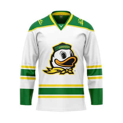 Oregon White Authentic Sublimated With Twill Jersey