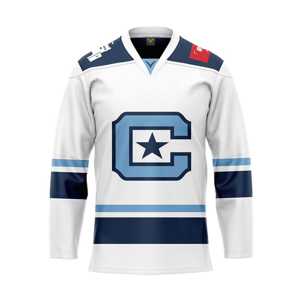 Citadel White Replica Tackle Twill Jersey