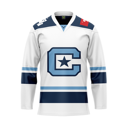 Citadel White Replica Tackle Twill Jersey
