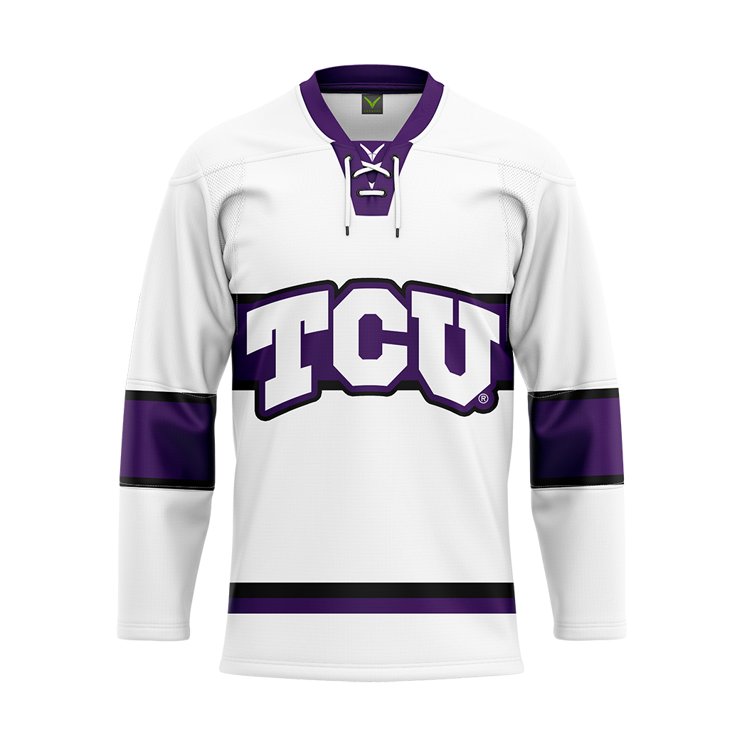TCU White Replica Sublimated Jersey