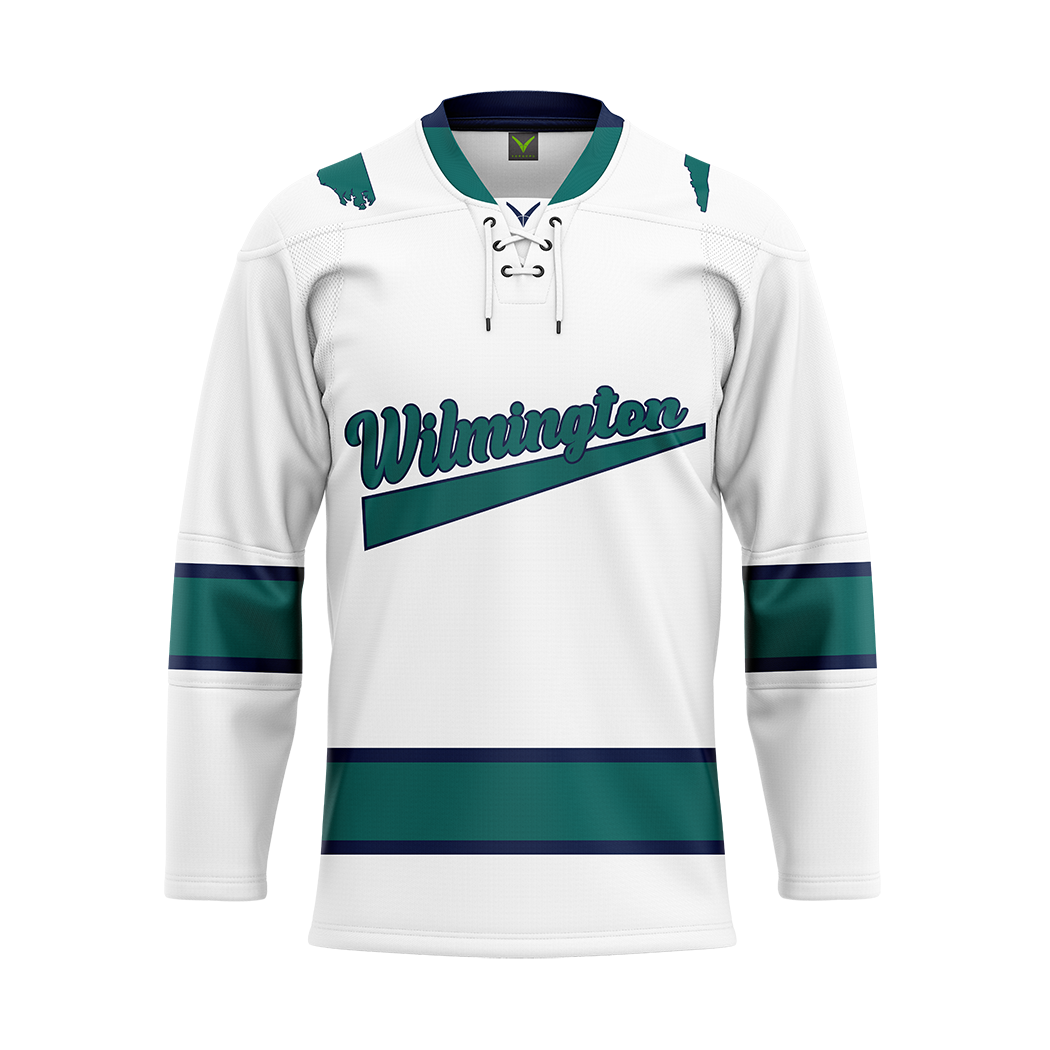 UNC-Wilmington White Sublimated Jersey