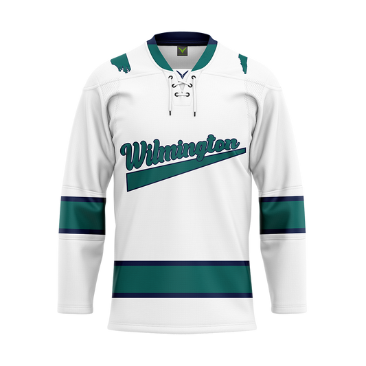 UNC-Wilmington White Sublimated Jersey