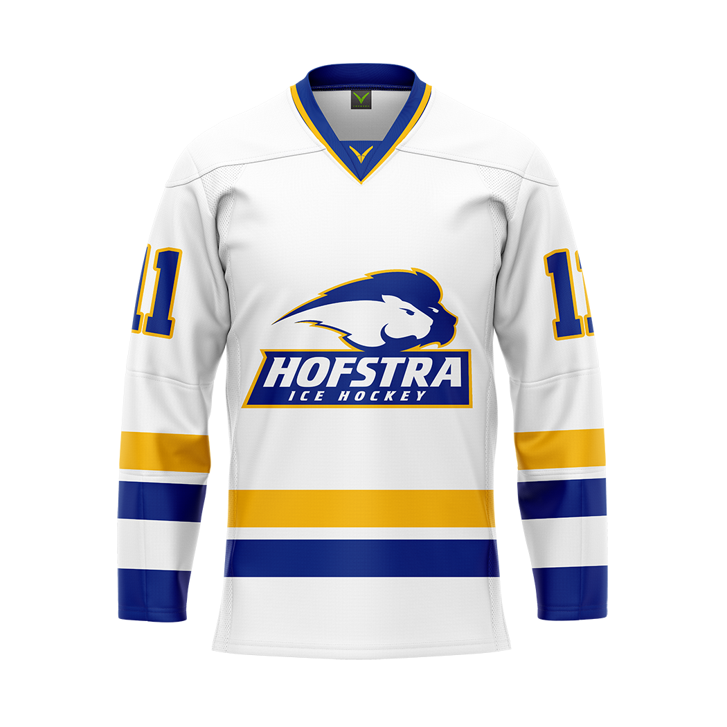 Hofstra White Custom Replica Sublimated Jersey