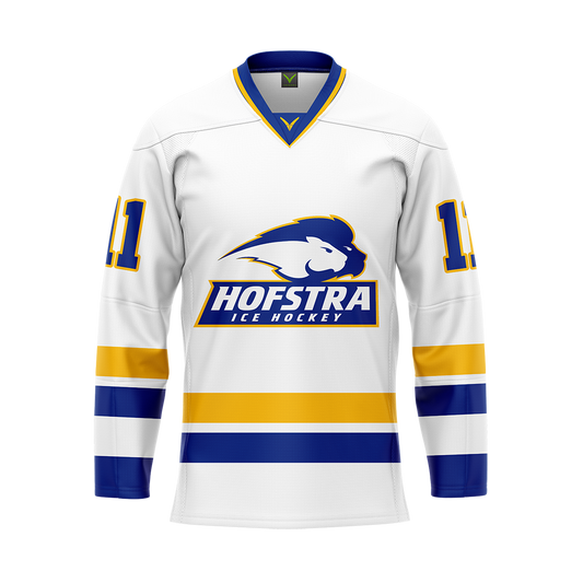 Hofstra White Custom Replica Sublimated Jersey