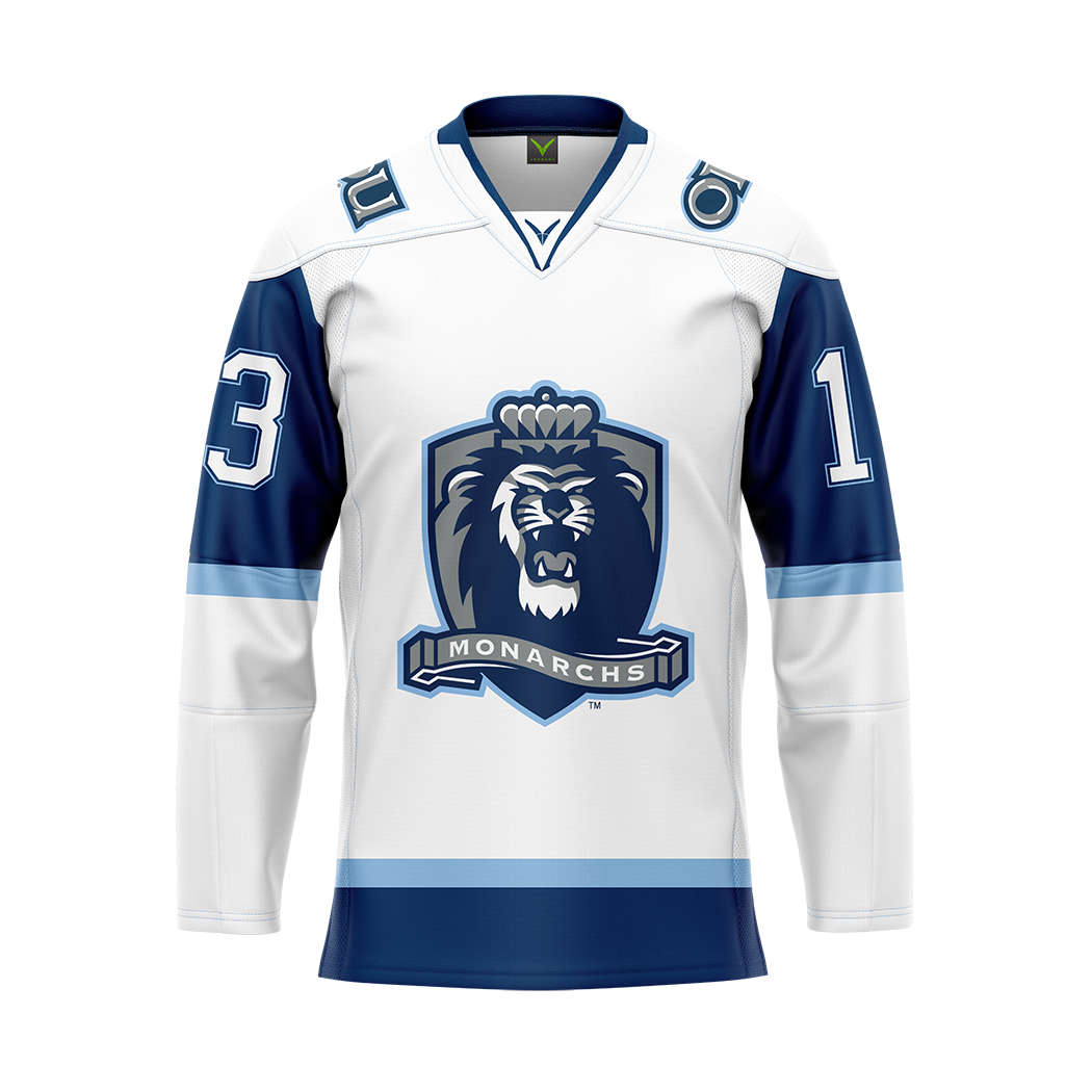 ODU Hockey White Custom Authentic Replica Jersey