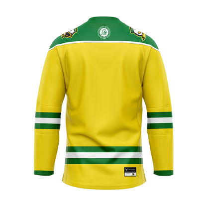 Oregon Yellow Authentic Sublimated With Twill Jersey