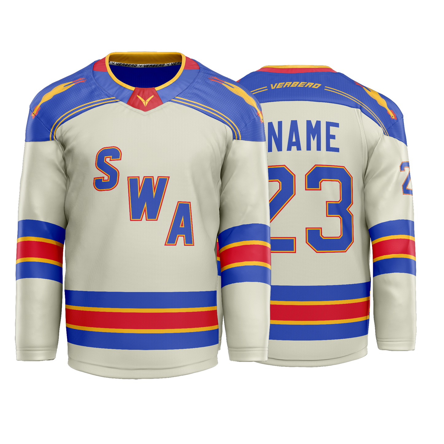 Southwest Airlines Custom Cream Sublimated Jersey