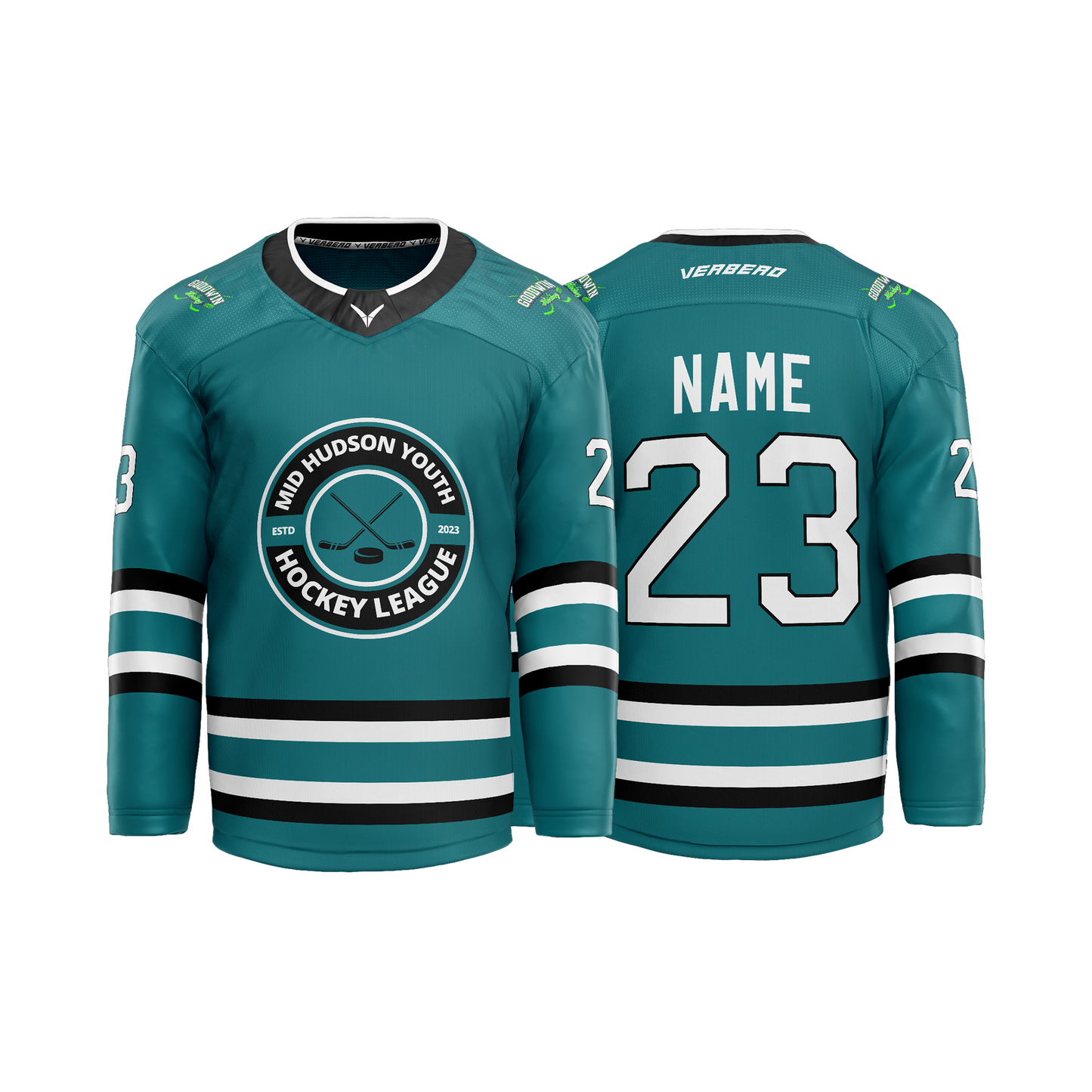 Mid Hudson Sharks Custom Sublimated Jersey