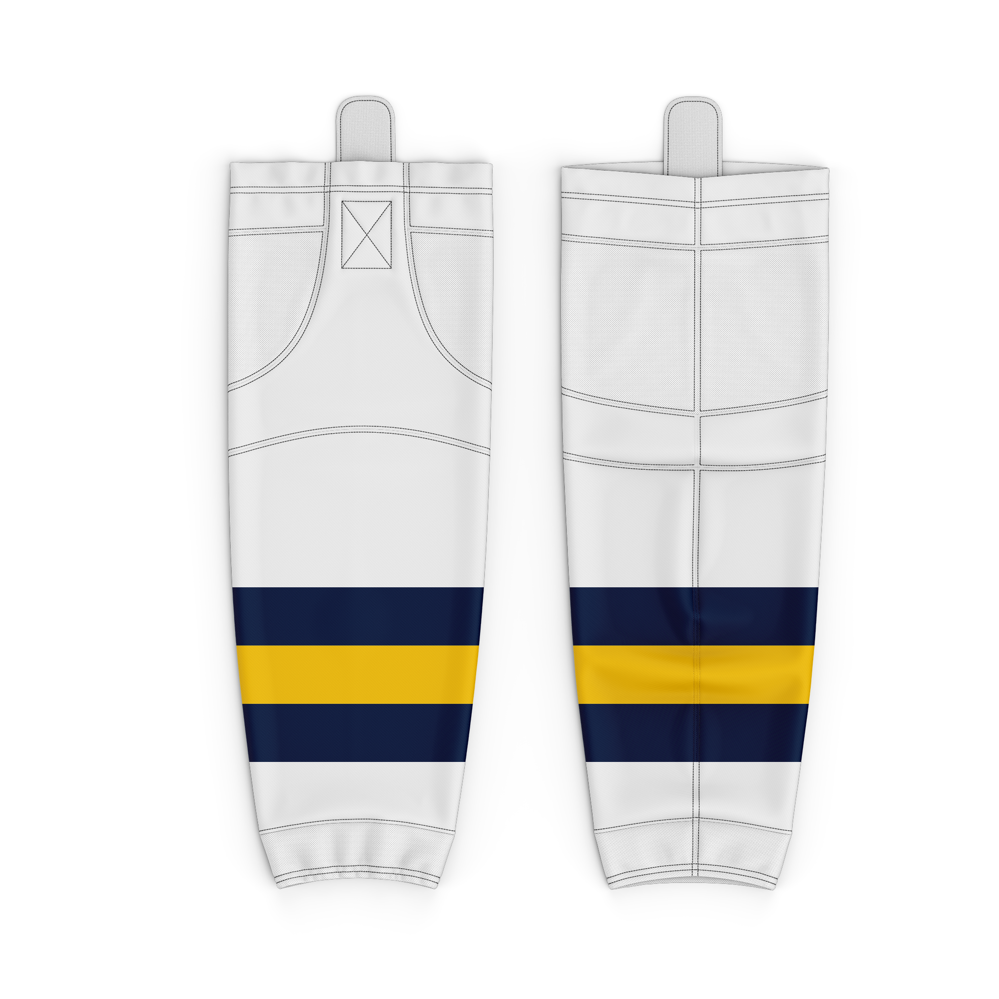 2016AAA North Jersey Avalanche Custom White Socks