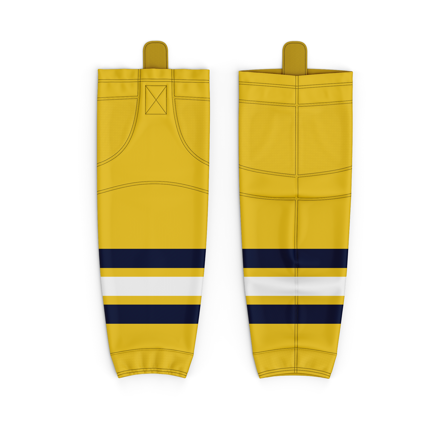 2016AAA North Jersey Avalanche Custom Yellow Socks