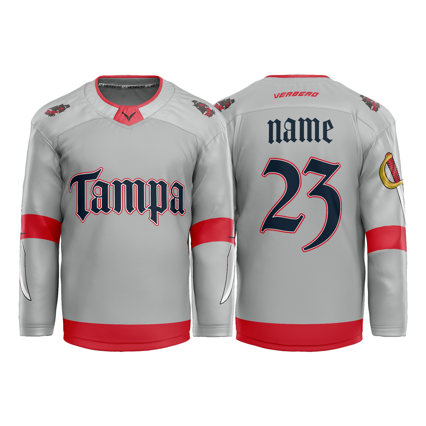 Tampa Gasparilla Custom Sublimated Jersey
