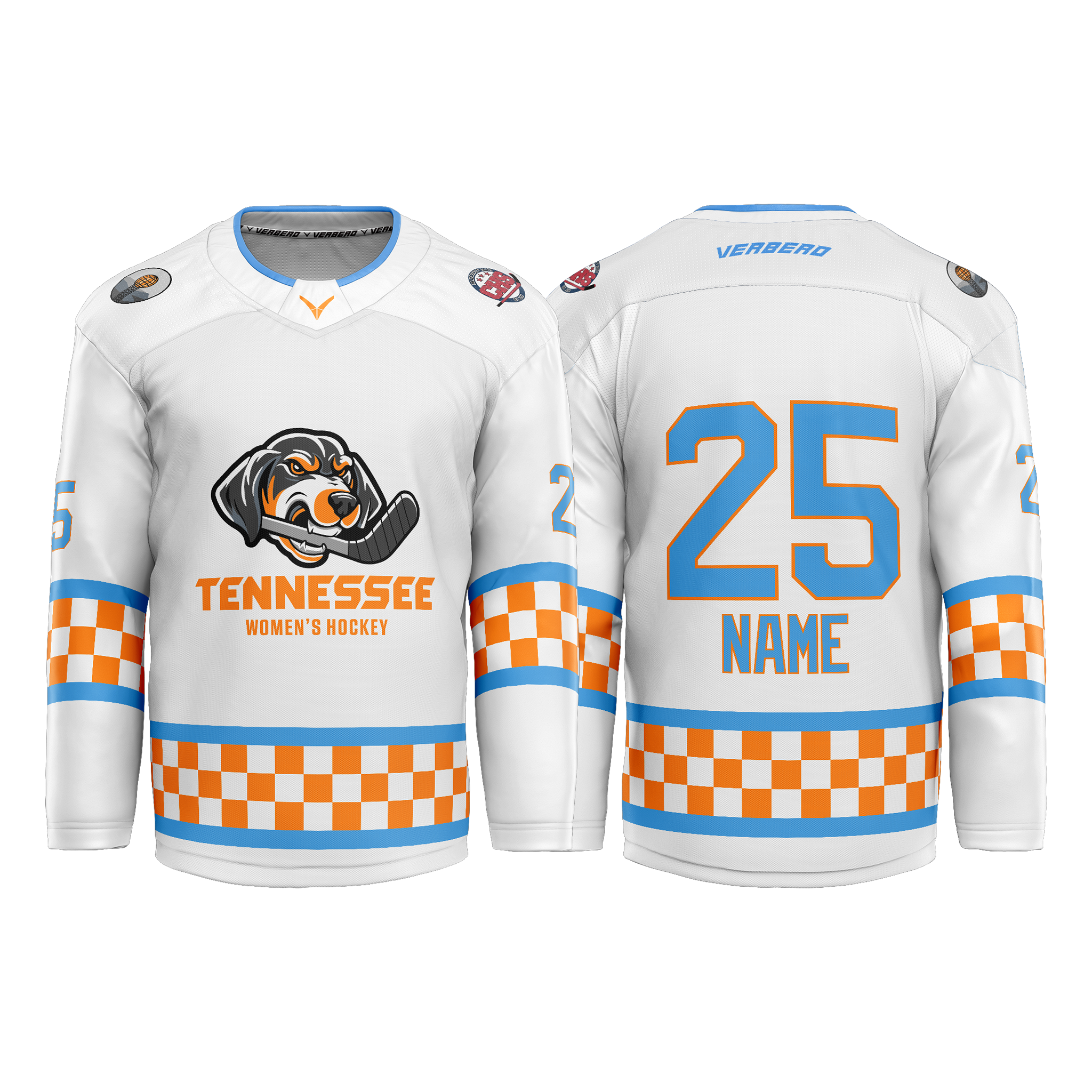 Tennessee Women's Fan Custom White Sublimated Jersey