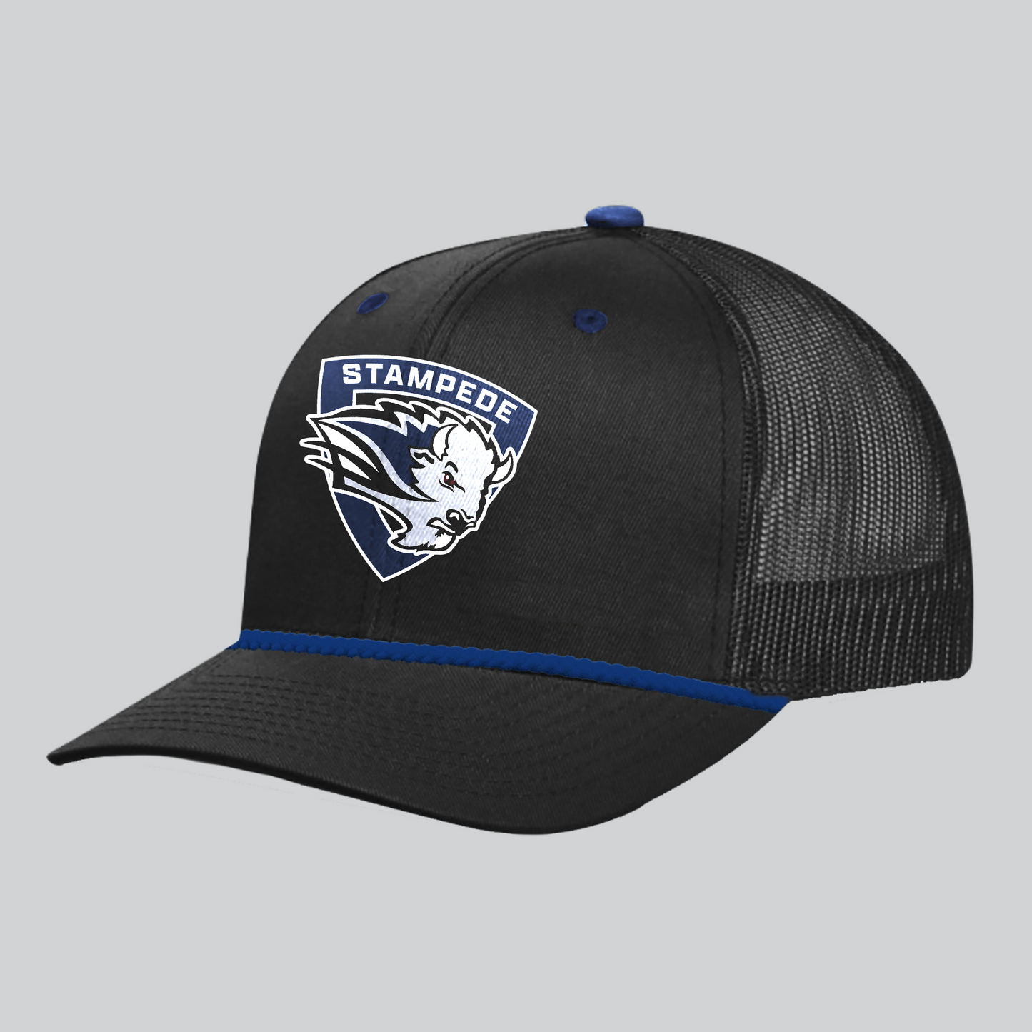 Susquehanna Valley Coaches Custom Black Rope Hat
