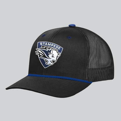 Susquehanna Valley Coaches Custom Black Rope Hat